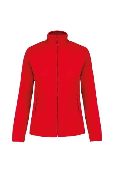 Kariban Womens/Ladies Maureen Microfleece Jacket - Red