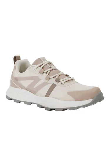 Regatta Womens/Ladies Leighton Synthetic Leather Trainers - Light Vanilla