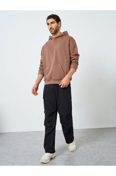 Men Oversized Straight Leg Streetwear Cargo Pants