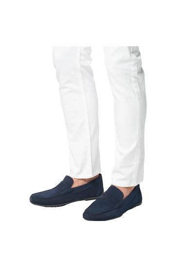 Geox Mens Kosmopolis + Grip Suede Moccasins