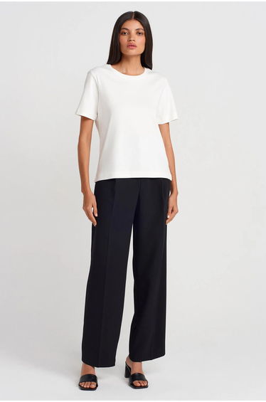 Dilvin Women's Cotton Crew Neck T-Shirt