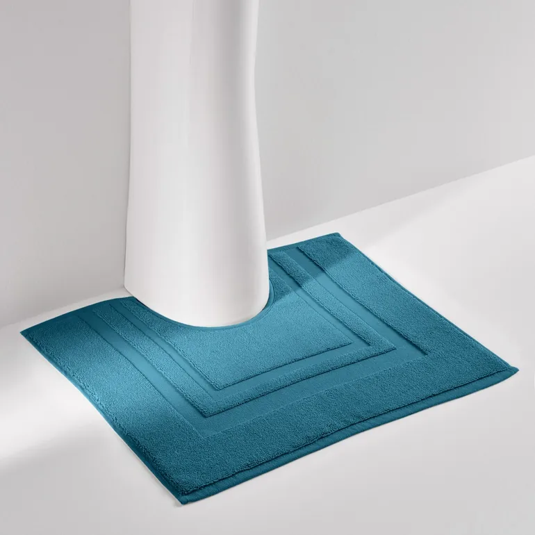 Blue Bath Mat - 1