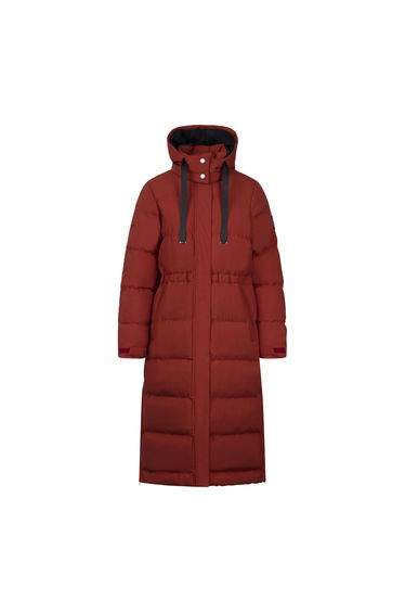 Trespass Womens/Ladies Colter Waterproof Jacket - Burnt Sienna