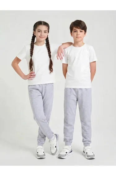 Teen Unisex Cotton Joggers with Side Pocket