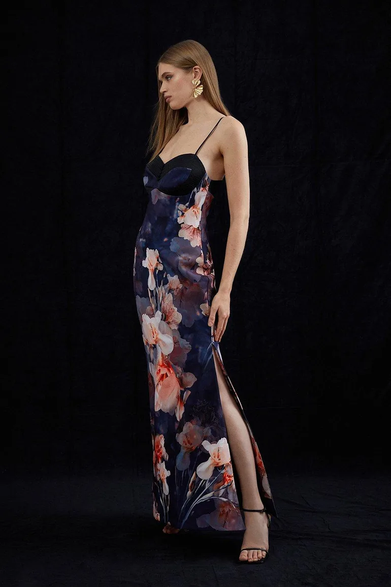 lizette maxi dress Lizette Long Dress Gold