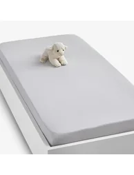 Scénario Plain Fitted Sheet in Cotton Jersey