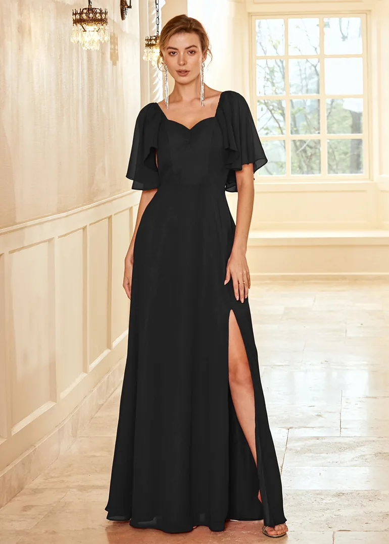 black boho bridesmaid dress Zshosam Women's Off Shoulder Lace Maxi Dress Boho Wedding Guest Bridesmaid Beach Gowns(Black,L), Size: Large