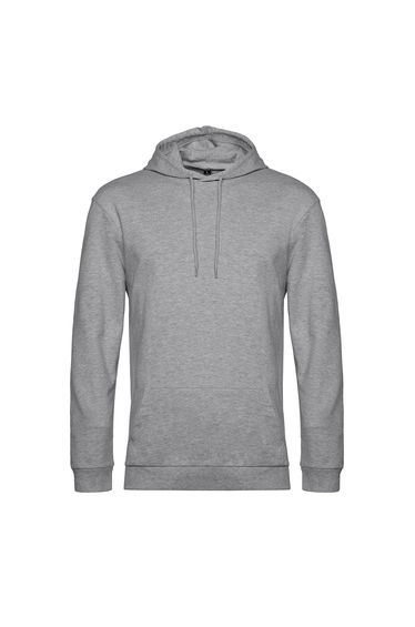B&C Mens # Hoodie - Heather Grey