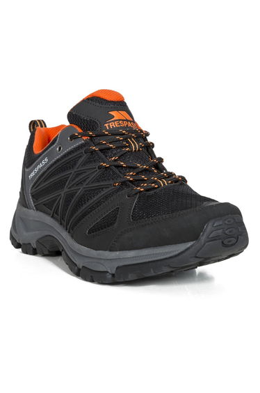 Trespass Mens Fisk Trainers - Black