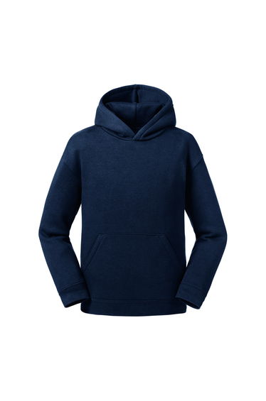 Russell Childrens/Kids Authentic Hooded Sweatshirt - French Navy