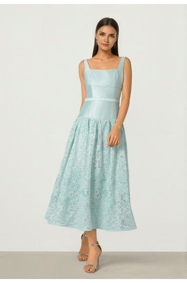 Embellished Lace Dress