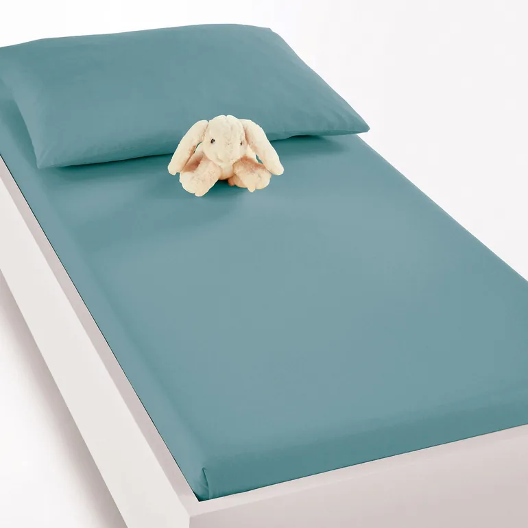 Scenario 100% Cotton Cot Fitted Sheet