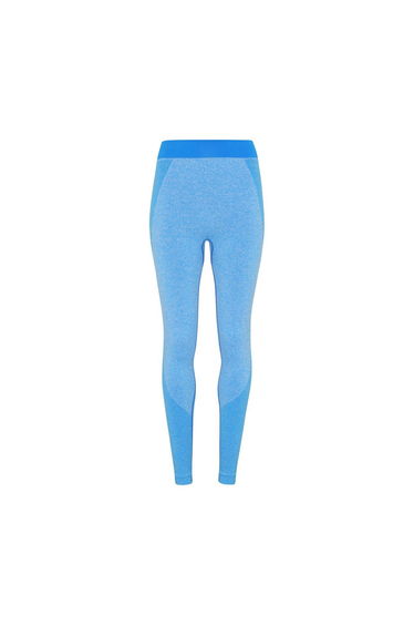TriDri Womens/Ladies Seamless 3D Fit Multi Sport Sculpt Leggings - Sapphire Blue