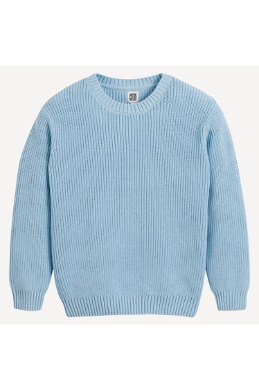 Chunky Knit Jumper/Sweater with Crew Neck