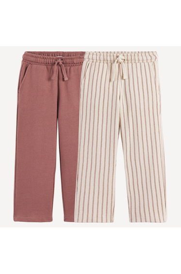 Pack of 2 Pairs of Jogging Trousers