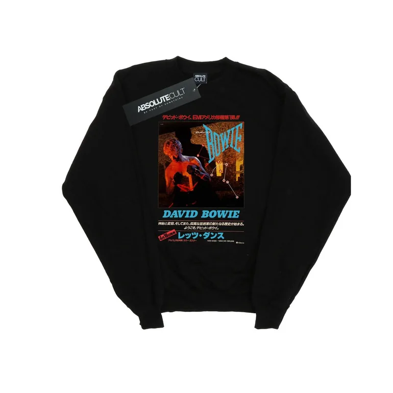 David Bowie Boys Asian Poster Sweatshirt - Black