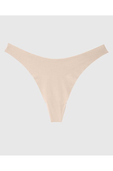 No Show Invisible High Leg Thong Panty