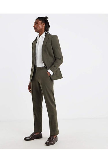 Linen Blend Trouser