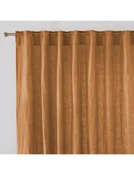 Onega Single Washed Linen Curtain with Concealed Tabs - 4