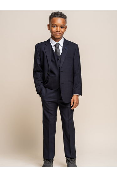 Boys Seeba Suit in Navy
