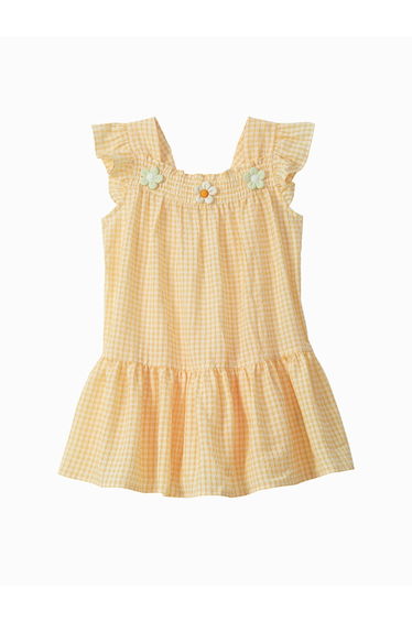 Girls' Checkered Dress