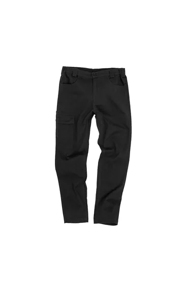 Result Mens Work Guard Stretch Slim Chinos - Black