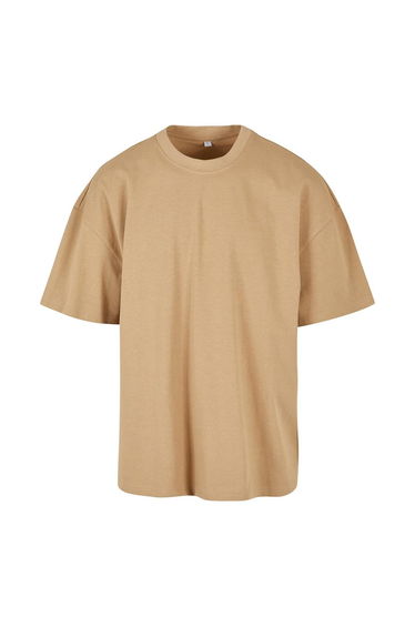 Mens Plain Ultra Heavyweight T-Shirt - Union Beige