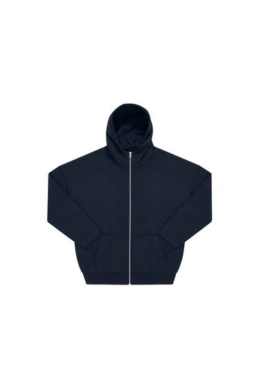 B&C Unisex Adult Influence Full Zip Hoodie - Navy