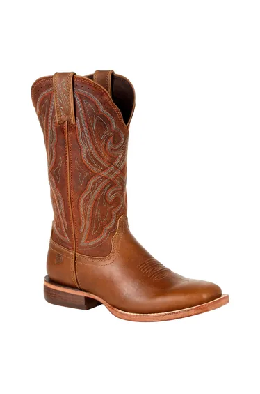 Durango Womens/Ladies Arena Pro Full Grain Leather Cowboy Boots - Chestnut