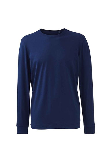 Anthem Mens Long-Sleeved T-Shirt - Navy