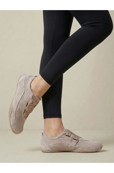 Pink Velcro Sneakers