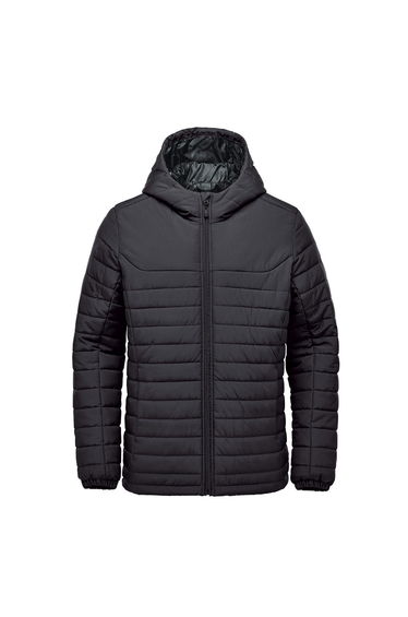 Stormtech Mens Nautilus Quilted Hooded Jacket - Black