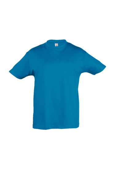 SOLS Kids Regent Short Sleeve T-Shirt - Aqua