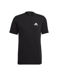 Men's adidas Aeroready Designed To Move Feelready Sport T-Shirt in Black - 2