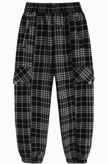 Unisex Checkered Casual Pants
