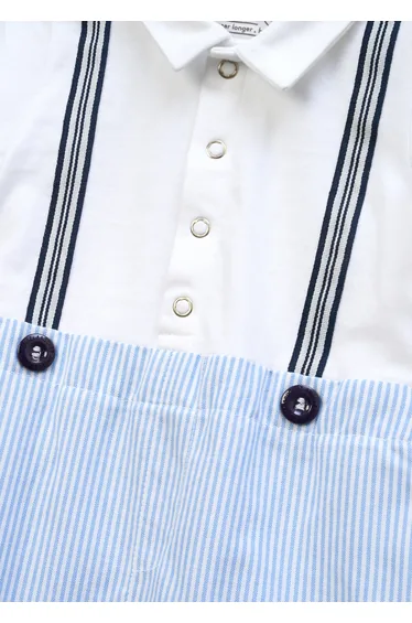 Sonny Blue Mr Smart Jersey Shortie