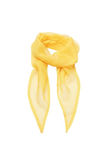 Premier Ladies/Womens Work Chiffon Formal Scarf - Sunflower