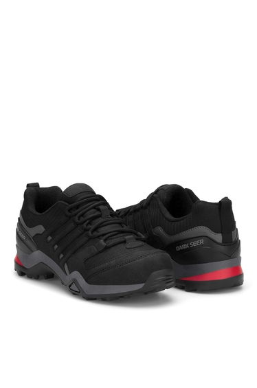 Ds4.montana Black Short Outdoor Trekking Boots