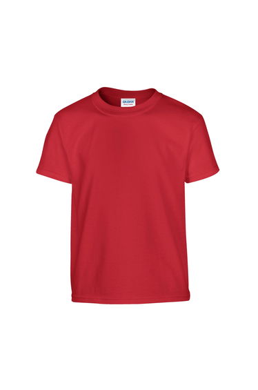 Gildan Childrens/Kids Heavy Cotton T-Shirt - Red