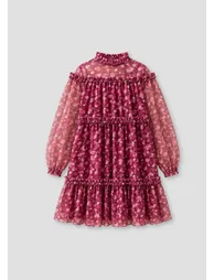 Cara Tiered Mesh Dress - 4