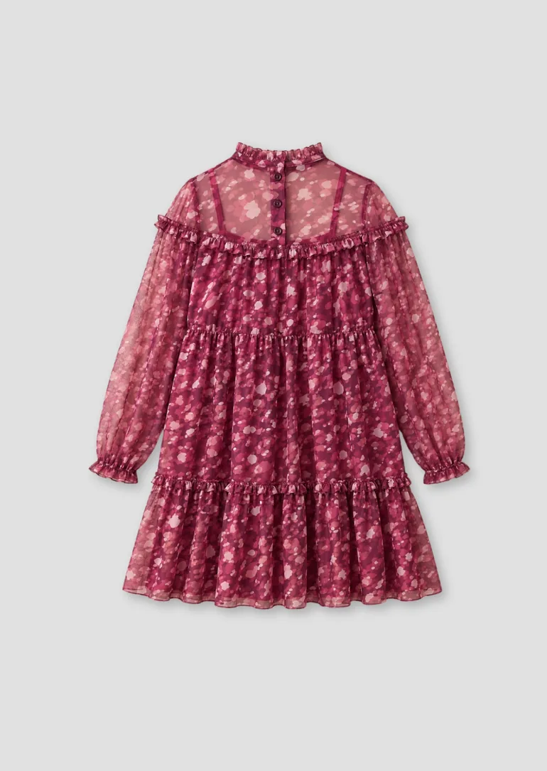 Cara Tiered Mesh Dress - 5