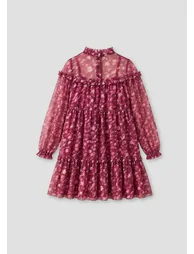 Cara Tiered Mesh Dress - 5