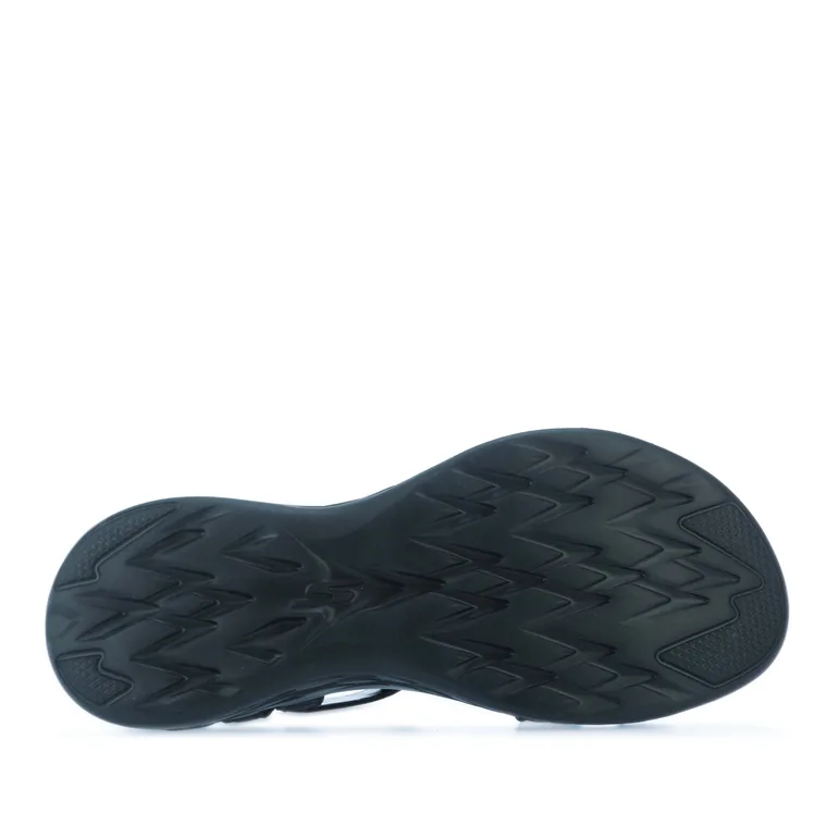 Women's Skechers On The Go 600 Brilliancy Sandals in Black - 3