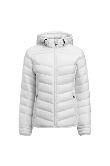 Printer Womens/Ladies Jacket - White