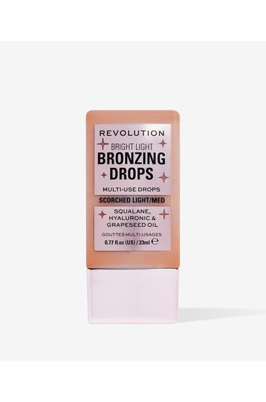 Revolution Bright Light Bronzing Drops Bronze Scorched