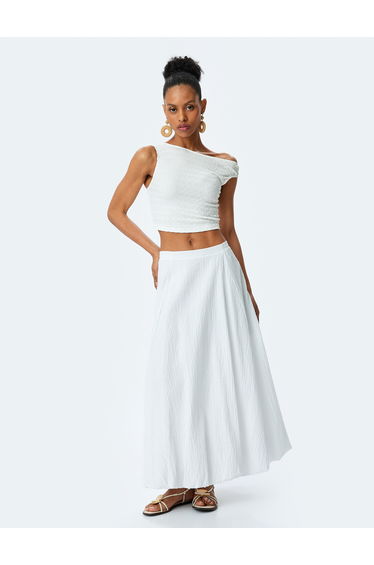 Maxi Balloon Skirt