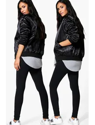 Maternity Christina 2 Pack Over The Bump Legging - black - 1
