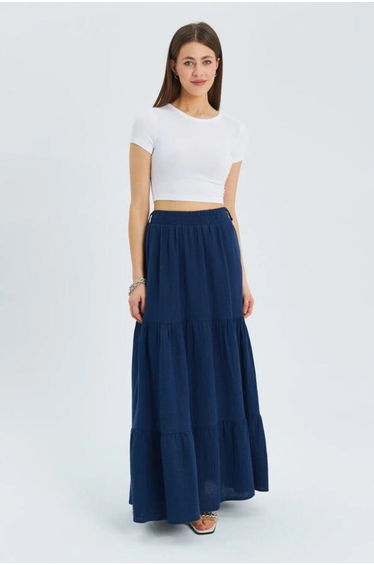 Mixray Maxi Cotton Skirt