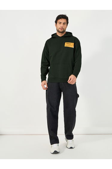 Jurassic Park Character Print Oversized Hoodie