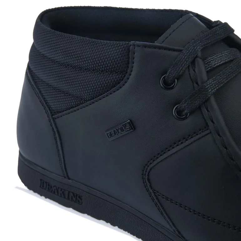 Men's Deakins Cobbler Back to School Boot in Black - 4